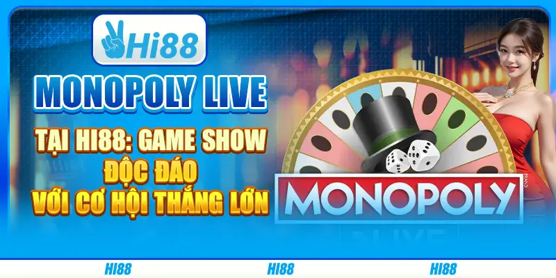 Monopoly Live tại Hi88: Game show độc đáo với cơ hội thắng lớn 9 Monopoly Live tại Hi88: Game show độc đáo với cơ hội thắng lớn