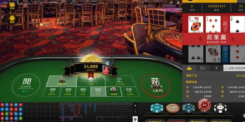 Mẹo chơi live casino - Chiến thuật giúp tăng tỷ lệ thắng 2 So sánh live casino so với casino truyền thống